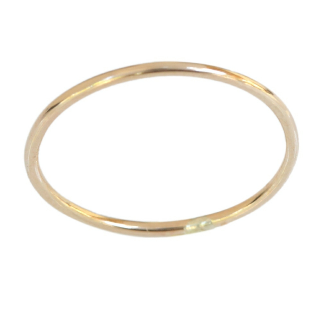 14k Gold Filled 1mm Toe Rings Size 4